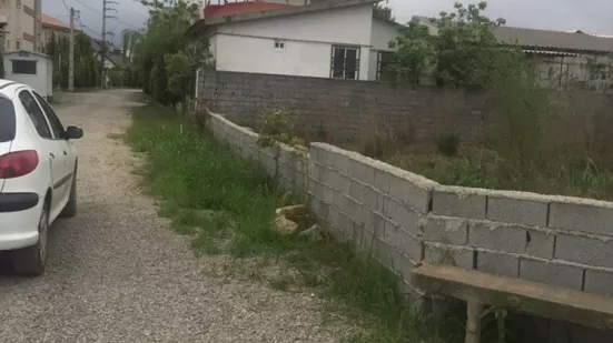 زمین ۲۶۵ متری مسکونی دو نبش شهرکی