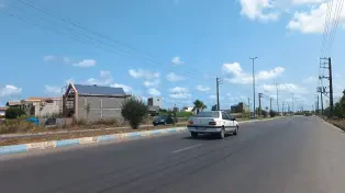 120 متر زمین تجاری بر اصلی کمربندی