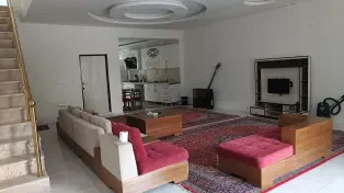 اجاره سالانه 220 متر ویلا مبله دو خوابه