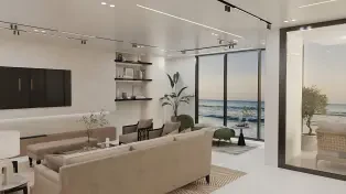 فروش آپارتمان شیک و مدرن در خط یک ساحلی سرخرود