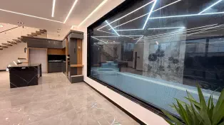 ویلا لوکس نوساز نزدیک ساحل ۳۸۰ متر بنای مهندسی‌ساز