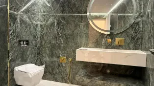 ویلا لوکس نوساز نزدیک ساحل ۳۸۰ متر بنای مهندسی‌ساز