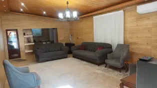 ویلا ساحلی با ویو آب‌بندان چند قدم تا دریا سنددار