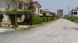 ویلا دوبلکس نما مدرن شهرک برند