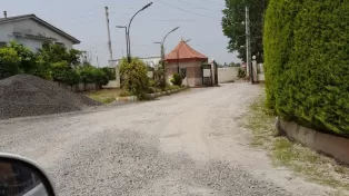 ویلا دوبلکس نما مدرن شهرک برند