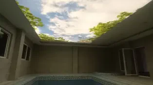 ویلای ساحلی تریبلکس لوکس استخر جکوزی و سند کامل