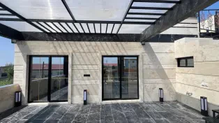 فروش ویلای تریبلکس ساحلی سند مدارک کامل استخردار