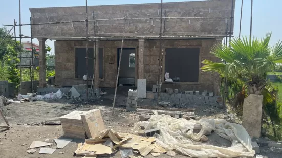 ویلا نیمه کاره