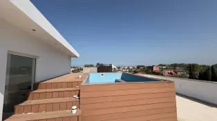 ویلای ساحلی شهرک تریبلکس ۴۰۰ متر سرخرود روف جکوزی