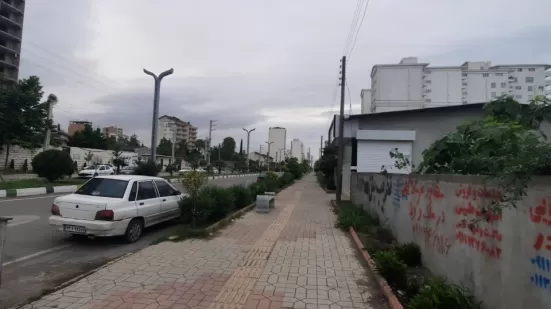 ۱۰۰۰ متر زمین خط دریا